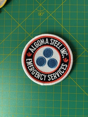 Algoma Steel Inc Emergency Services PATCH, ONTARIO PARAMEDIC, EMS, AMBULANCE