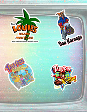 Talespin Nostalgic Cartoon 4pc Stickers Pack