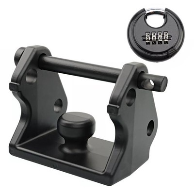 TL-33 Heavy-Duty Trailer Coupler Lock w/ Padlock For Over 2'' to 2-5/16'' Couplers