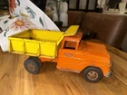 Vintage Tonka 1963/64 Dump Truck Orange/yellow Rare For Restoration