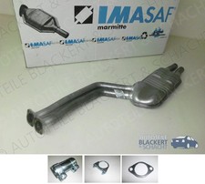 IMASAF Auspuff Vorschalld�mpfer + Zub 3er f�r BMW E46 320/325/330 i/Ci M54 00-07