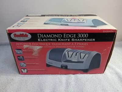Vintage Smith's Diamond Edge 3000 Electric Knife Sharpener~ New In Box