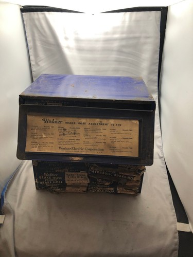 Vintage Wagner Lockheed Hydraulic Brake Hose auto shop counter Display - Picture 9 of 10