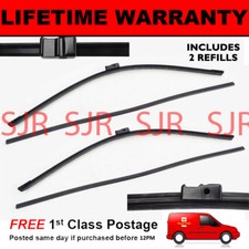 COPPIA SPAZZOLE TERGICRISTALLO ANTERIORI 27"+27" PER MERCEDES-BENZ CLASSE S 2002-2006