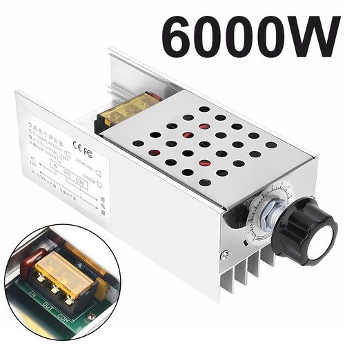 6000W Speed Contrenter Ac 220V Scr Elektromos Feszültségszabályozó