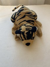 Plush Creations Tiger Puppet 8" Hand Toy Full Body Brown Black Toy School Play