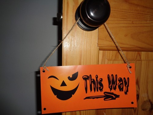 Happy Halloween Trick Treat Banner Bunting Party Garland Hanging Decoration sign - Picture 23 of 47