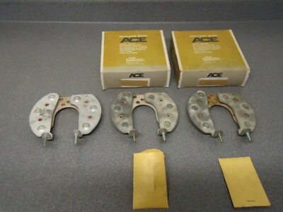 New NORS Ace Alternator Rectifier S-1282 1972-1990 Ford Mercury Lot of (3)