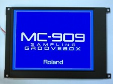Roland MC-909 / E-600 Custom (negativ) LED Display! 