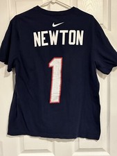 New England Patriots Cam Newton #1 T-shirt 