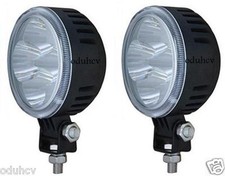 2x LED 24V 12V Projecteur Spot 9W Faisceau Lampes Tout-Terrain Bateau Pickup SUV