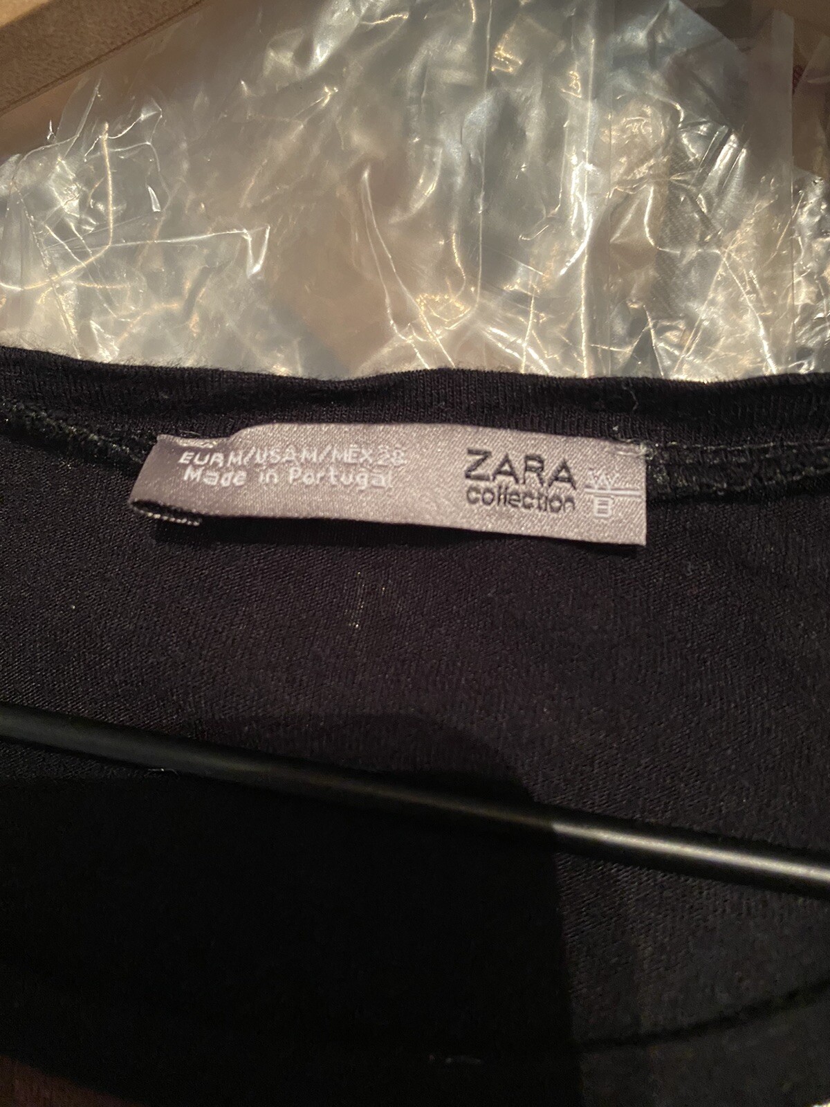 Zara Collection Patchwork Blouse Size 8 - image 3