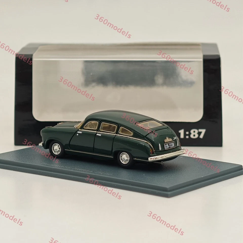NEO SCALE MODELS 1/87 Borgward Hansa 2400 Green Resin Car Limited Collection - Photo 3/4
