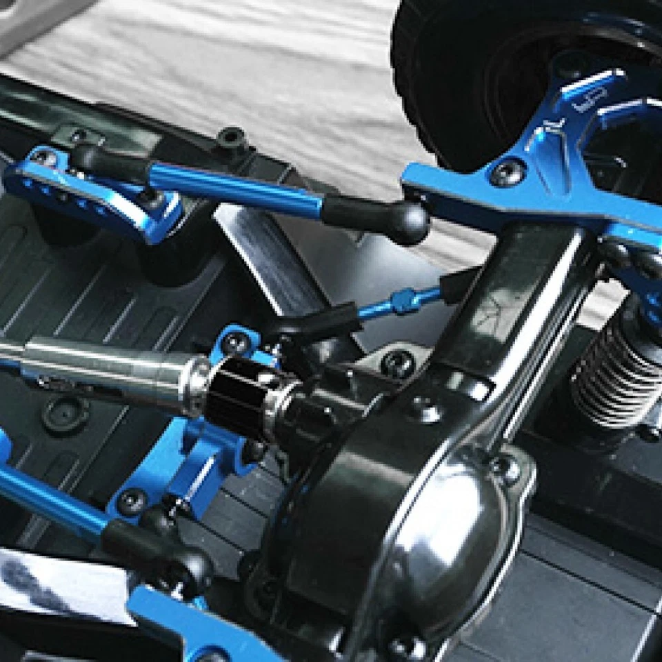 NEW Yeah Racing TACC-S01BU Aluminum Essential Conversion Kit for Tamiya CC-01 - Image 2 of 4