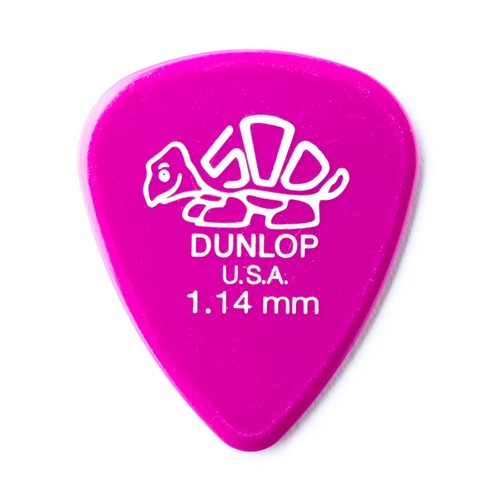 Dunlop Guitar Picks Delrin 500 72 Pack 1.14mm Guitar Picks - Picture 2 of 6