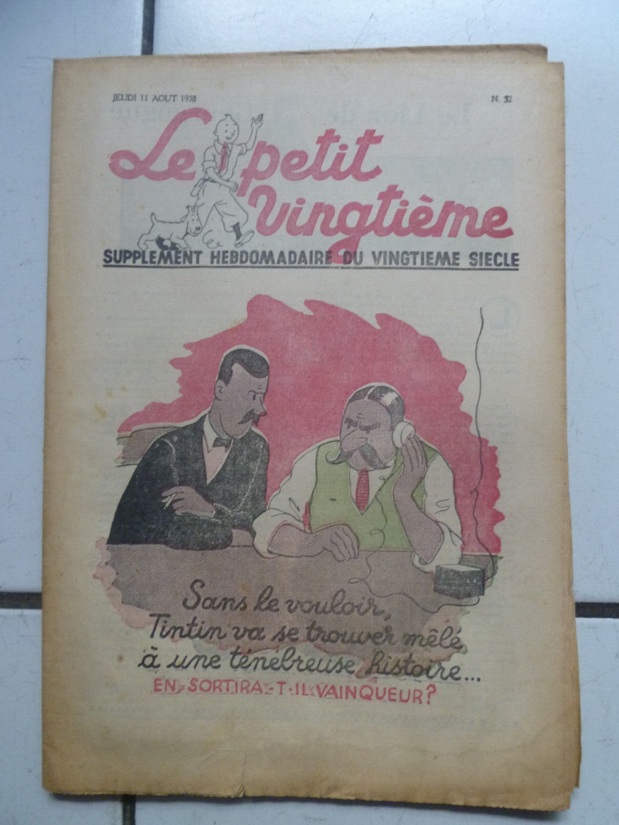 Le Petit Vingtième 6 - Tintin - L'Ile Noire - Tapa blanda