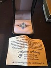 Michael Anthony Sterling silver 925 Ring MA 5.3 g Size 7.5 Blue — photo 2