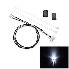 Plastic LED 2.3V-3V Lamp Bead 3mm for DIY TAMIYA 1/14 RC Crawler Tractor Truck