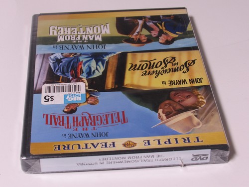 The Telegraph Trail/Somewhere in Sonora/Man from Monterey DVD John Wayne + FREE - Picture 3 of 3