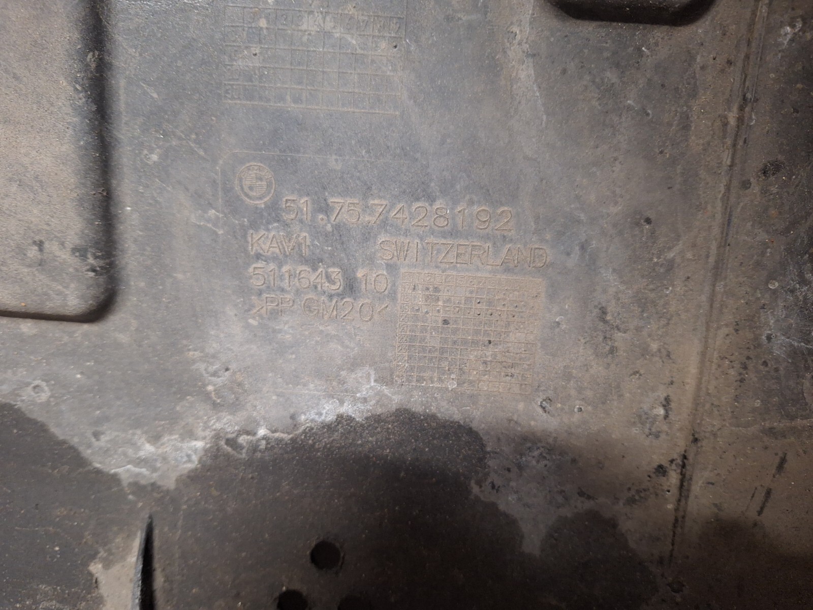 BMW 3 Series G20 M Sport Engine Under Tray 7428176 for sale online  