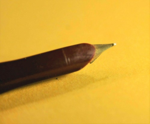 PAX by "Pevdi" Vtg Burgundy&CT Fountain pen w/14K Gold nib&Ballpoint pen sets. - Picture 10 of 12