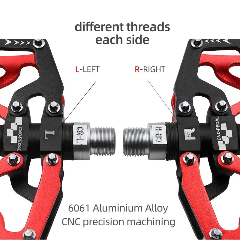 Ultralight Anti-Slip BMX MTB Road Bike Pedal Cycling Sealed Bearing Bike Pedals - Image 4 of 4