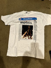 VINTAGE Chicago Bulls Men Shirt XL White Ringmasters Newspaper NBA Champion — photo 2