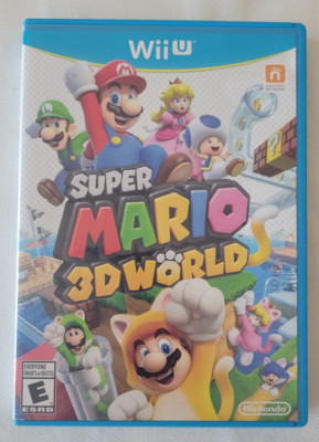 Super Mario 3D World - Nintendo Wii U - Complete In Box (CIB)