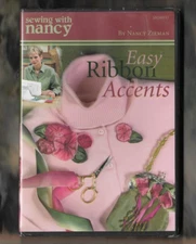 Sewing With Nancy Easy Ribbon Accents Nancy Zieman **Factory Sealed** DVD