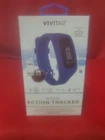 Vivitar Activity Action Fitness Tracker Black for IOS & Android! AO4050854