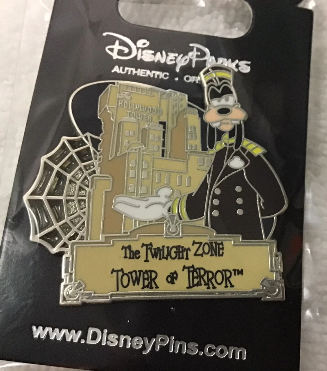 Disney Pin 83372 DCA Tower of Terror w/ Bell Hop Goofy NIP