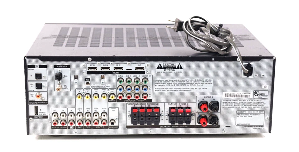Sony STR-DG720 Stereo Receiver Amplifier (No Remote) p73 - Image 4 of 4
