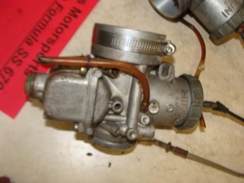 1995 Ski-Doo Formula SS 670 Mikuni snowmobile carbs carburetors throttle cable - Picture 11 of 16