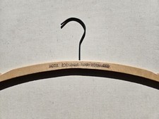 Antique Clothes Hanger "Hotel Roosevelt New York City" Historical Circa 1920s