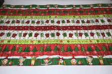 Handcrafted Reversible Christmas Table Runner Gifts 46" Long x 15    Wide NEW