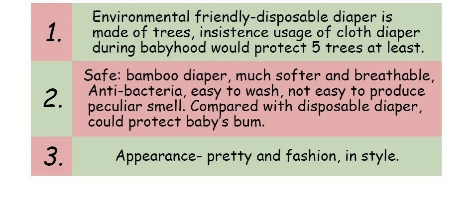 Pañales bebé calidad 10 piezas bambú carbón forro pañal inserto Foto 4 de 4