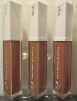 OFRA 3 Full Size Matte Liquid Lipstick Set Trio THE NUDES Bel Air Dubai Manila