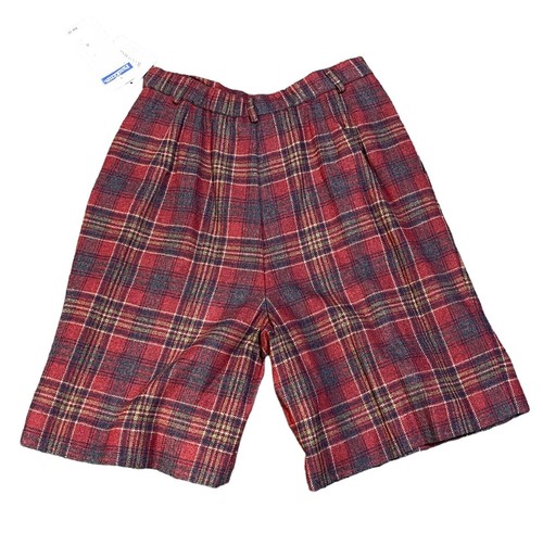 Vintage Pendleton NOS Knockabout Plaid Shorts Women's Size 8 Made in USA NEW - Picture 5 of 5