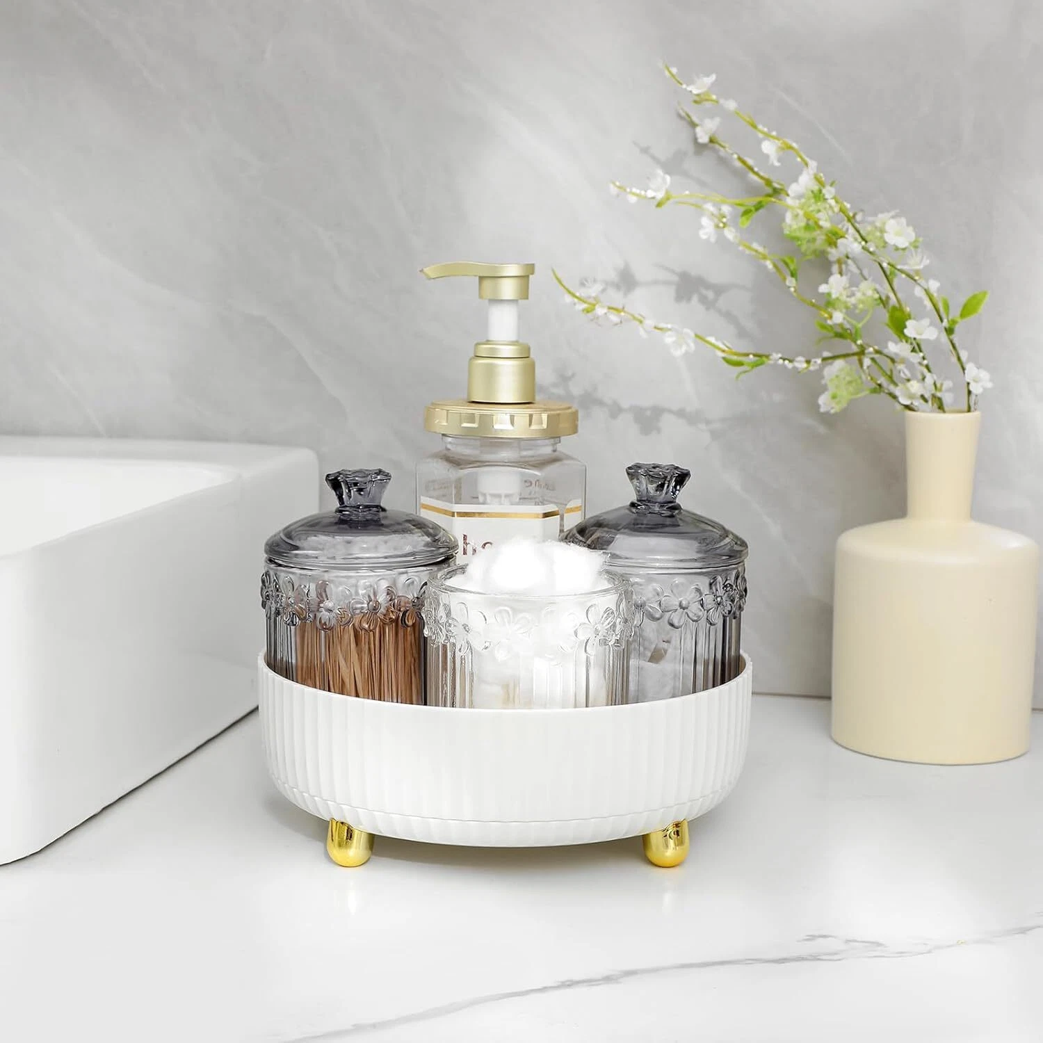 Anyoifax Makeup Perfume Organizer Tray - Thumbnail 4