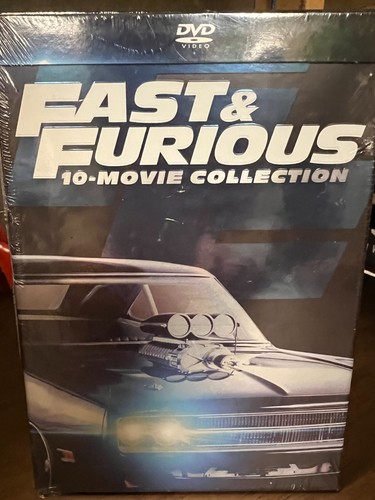 DVD video Fast and Furious 10 movie collection unopened
