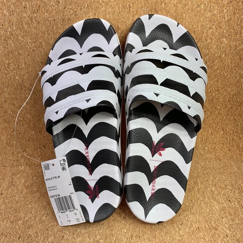 Adidas x Marimekko Women's Adilette Trefoil Sandals Slides Wave GW7536 All  Sizes | eBay