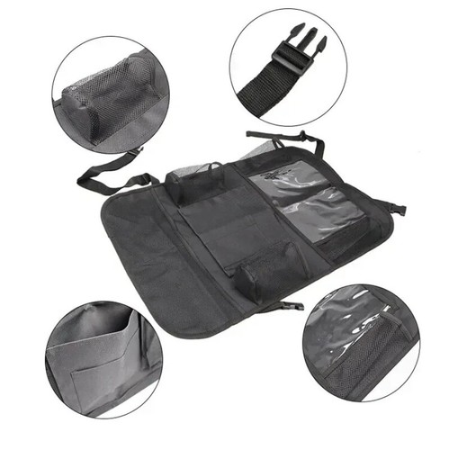 10 Pockets Car Seat Back Organizer Holder phone ipad Travel Storage Bag Hanger - Picture 11 of 12
