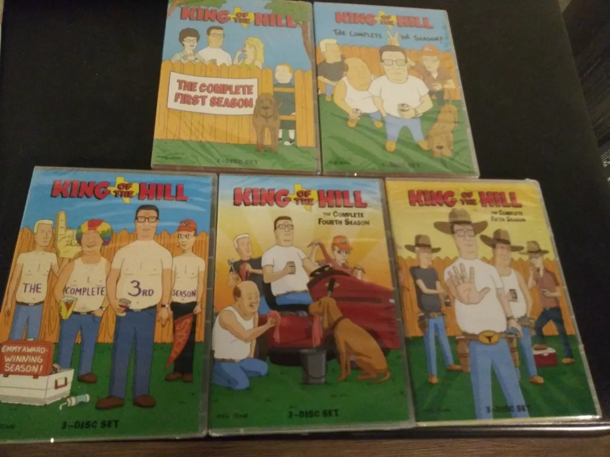 KING OF THE HILL DVD Box Set Lot - Seasons 2, 4 & 6- Comedy