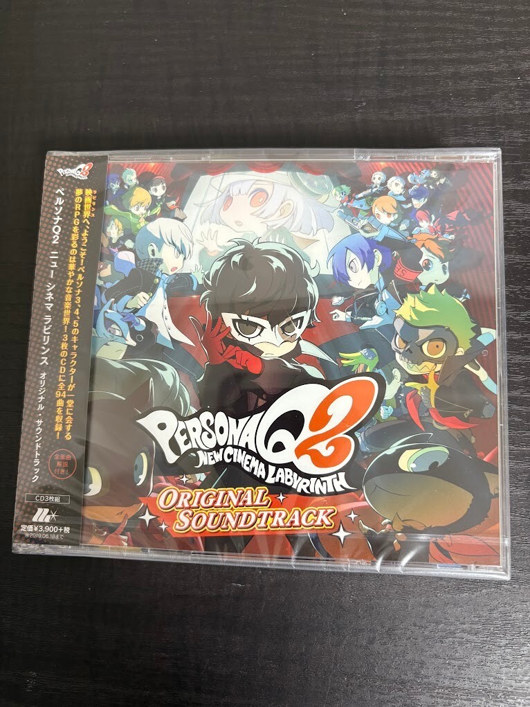 [CD] Persona Q 2 New Cinema Labyrinth Original Sound Track NEW from Japan JP