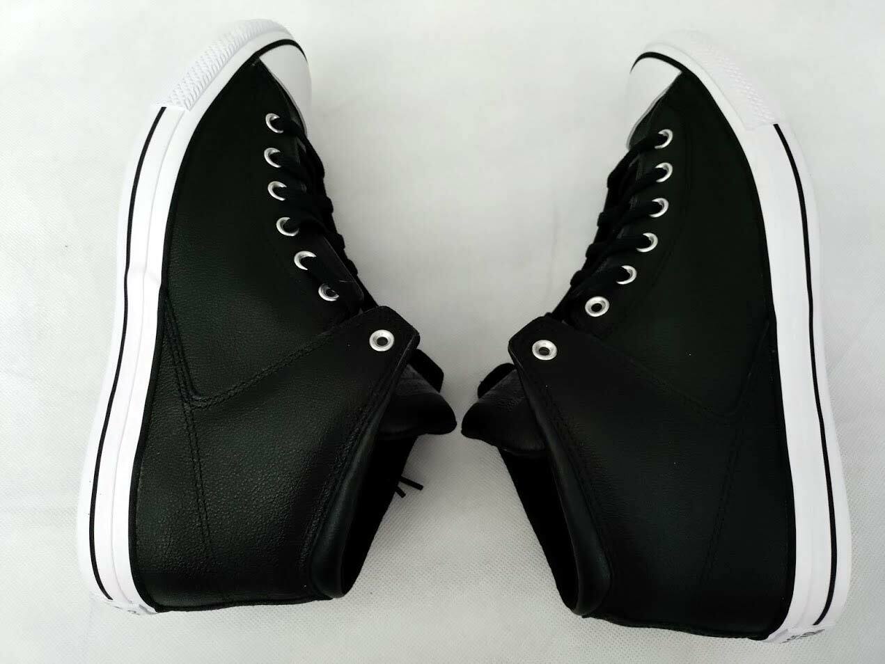 UNISEX CONVERSE CANVAS LEATHER MID CHUCK TAYLOR ALL STAR HI STREET SNEAKERS KEDS - Picture 129 of 156