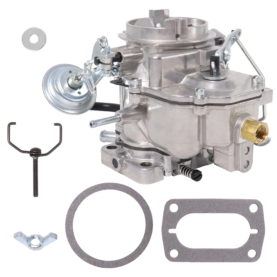 For DODGE CHRYSLER 318 1967-1980 Carburetor Kit BBD 2 Barrel Carter Type Lowtop Foto 3 de 4