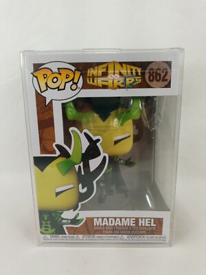 Funko POP! Infinity Warps MADAME HEL #862 Vinyl Figure w/ Protective Case