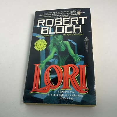 LORI By Robert Blach TOR Horror PAPERBACK First Printing