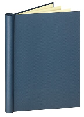 Veloflex A4 Klemmbinder, Klemmmappe, mit Leinenstruktur Nr. 4944, blau