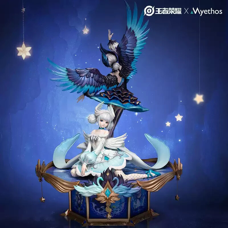【美品】Hisenior Xiao Qiao Myethos Honor of Kings Swan Starlets Xiao Qiao 1/7 Model statue in